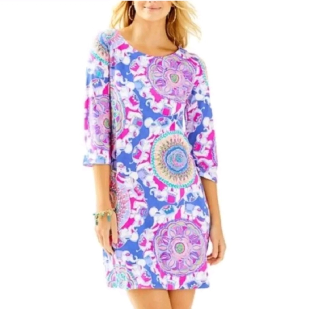 Lilly Pulitzer Bay Dress Play that Trunky Music